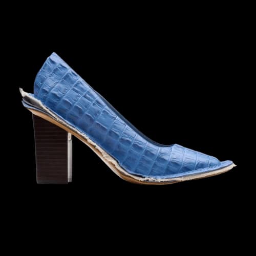 Clarks Martine Rose x Heel 'Blue Croc' (Women's)