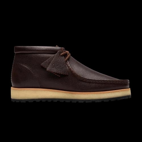 Clarks Wallabee Scout 'Brown Scotch Grain'
