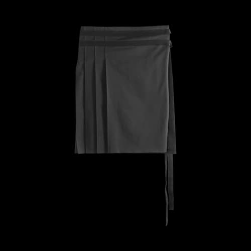 Ann Demeulemeester Mane Knee Length Kilt 'Black'