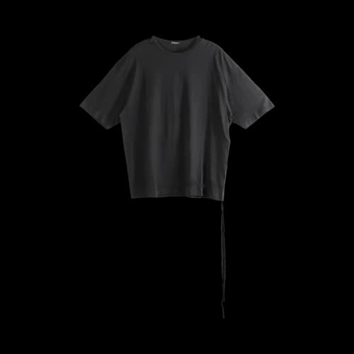 Ann Demeulemeester It Reminded Me Of Us Print Dieter High Comfort T-Shirt 'Black'