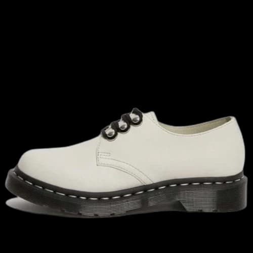Dr. Martens 1461 Hardware Leather White (Women's)