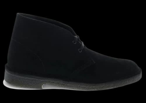 Clarks Originals Desert Boot Black Suede