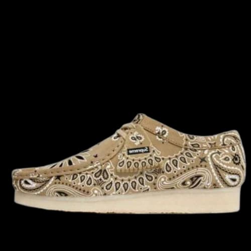 Clarks x Supreme Wallabee Bandana 'Khaki'
