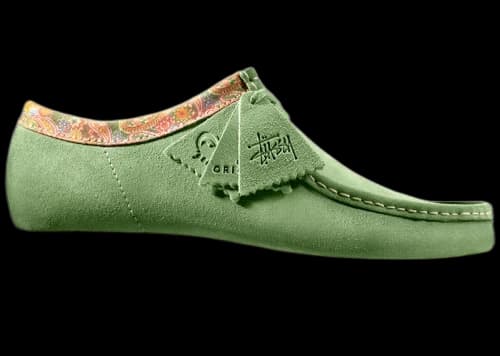 Clarks Originals Wallabee Stussy Sage