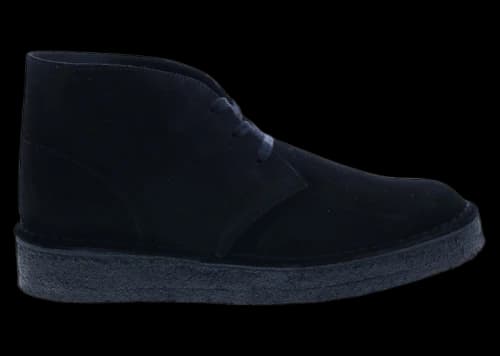 Clarks Originals Desert Coal Boot Black Suede