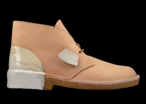 Clarks Originals Desert Boot Natural White