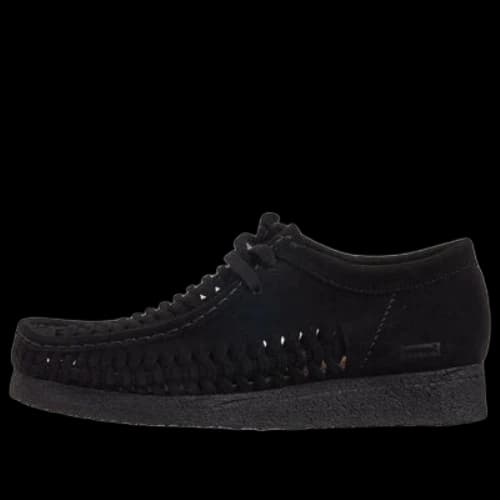 Clarks x Supreme Woven Wallabee 'Black'