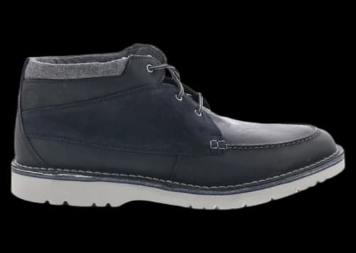 Clarks Eastford Top Black Leather