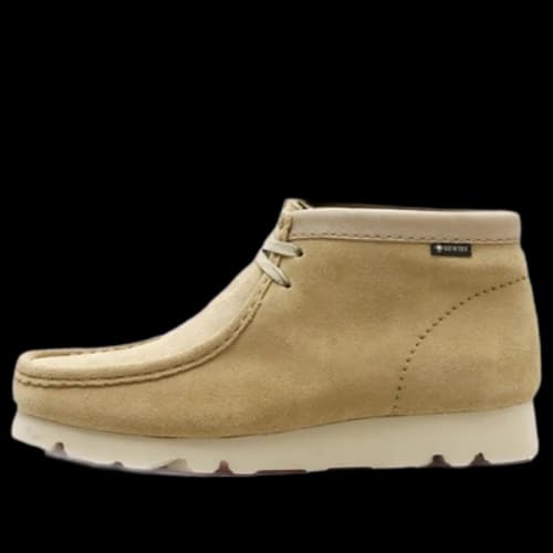 Clarks Wallabee Boots GTX Suede 'Maple'