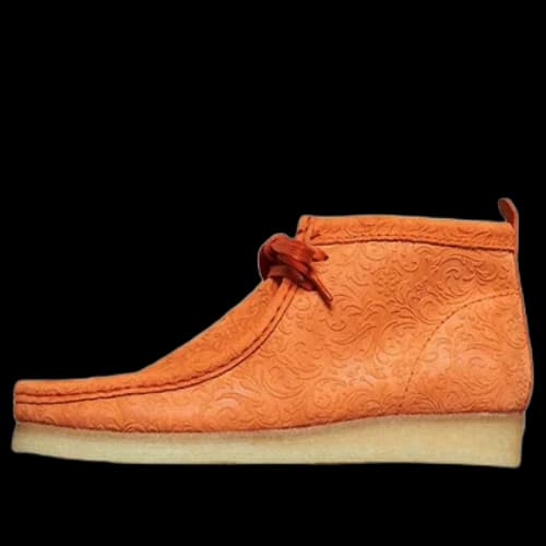 Clarks x END. Wallabee Boots 'Orange Floral'