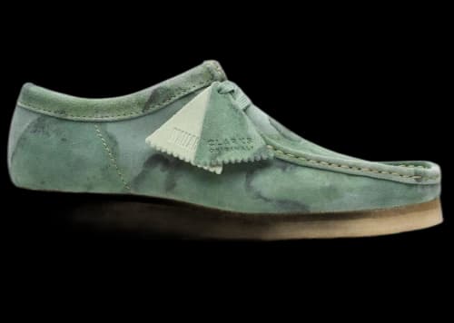 Clarks Originals Wallabee Green Camo