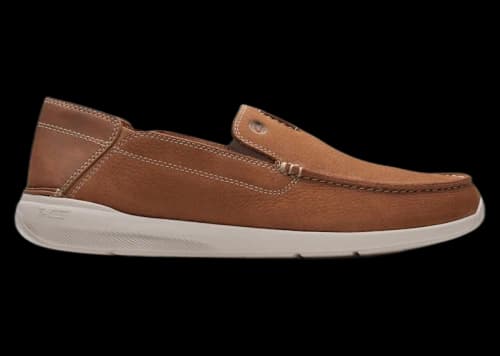 Clarks Gorwin Step Tan Nubuck