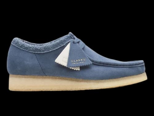 Clarks Originals Wallabee Blue Suede