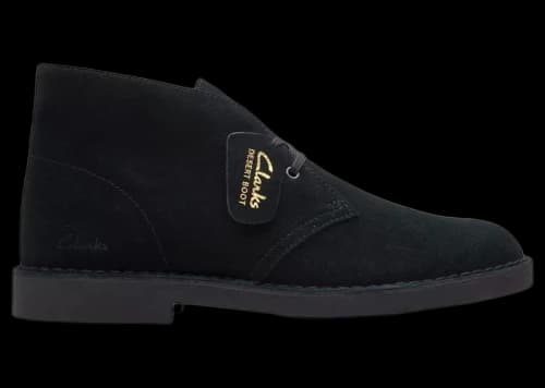 Clarks Originals Desert Boot Evo Black Suede