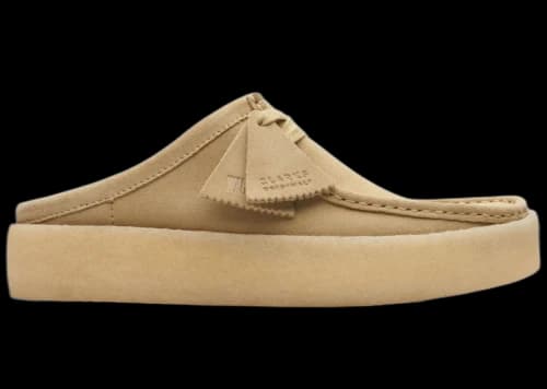 Clarks Originals Wallabee Cup Mule Maple Suede