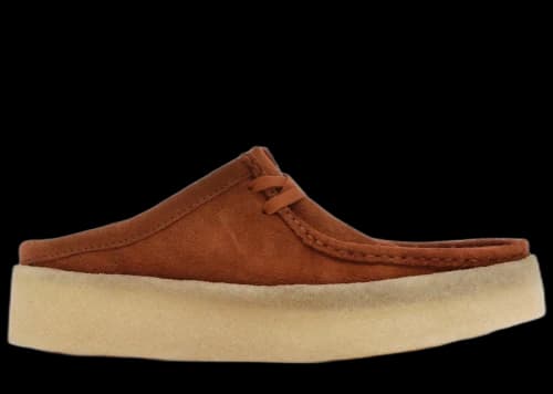 Clarks Originals Wallabee Cup Mule Tan Suede