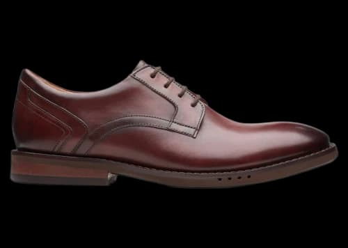 Clarks Un Hugh Lace Brown Leather