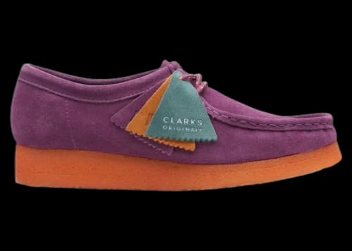 Clarks Originals Wallabee Purple Combination (Women's)