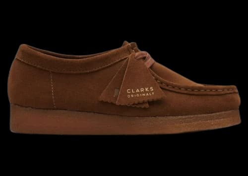 Clarks Originals Wallabee Cola Suede (Women's)