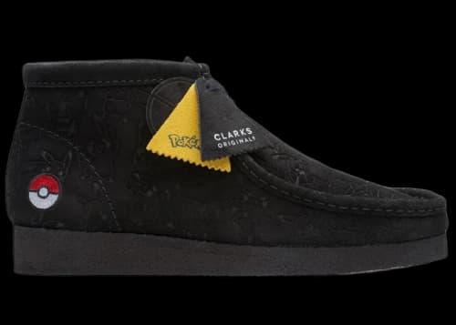 Clarks Originals Wallabee Boot Pokémon Black