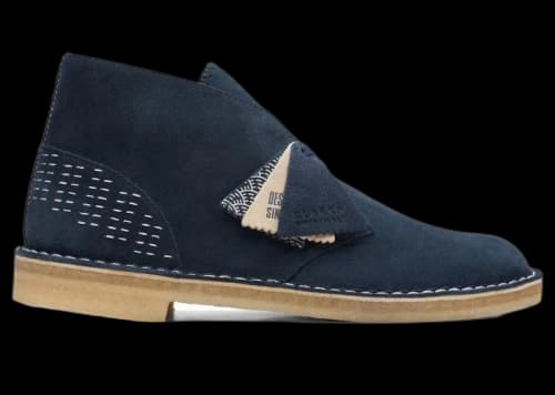 Clarks Originals Desert Boot Navy Sashiko