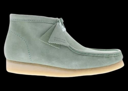 Clarks Originals Wallabee Boot Light Green