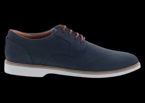 Clarks Malwood Lace Navy Leather