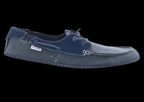 Clarks Higley Tie Navy Combi
