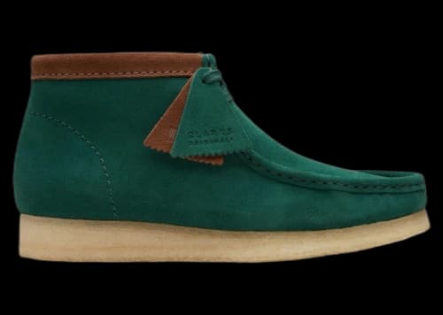Clarks Originals Wallabee Boot Dark Green