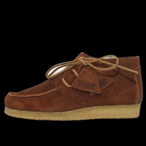 Clarks Lugger Boots 'Rust Brown'