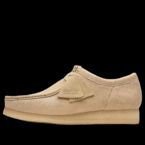 Clarks Wallabee Hair On 'Maple'