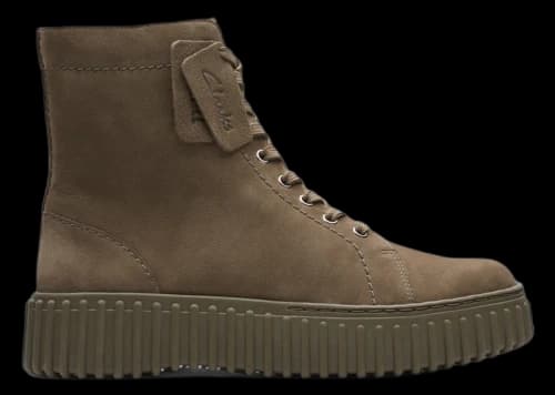 Clarks Originals Torhill Rise Dark Olive Nubuck (Women's)