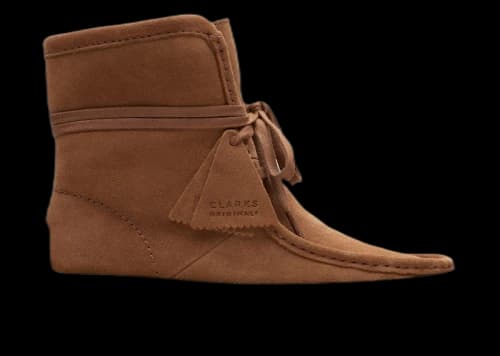Clarks Originals Wallabee Cup Hi Cola Suede (Women's)