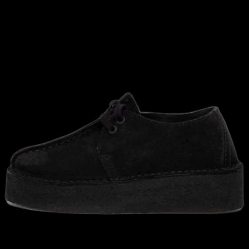 Clarks Trek Wedge 'Black Suede' (Women's)