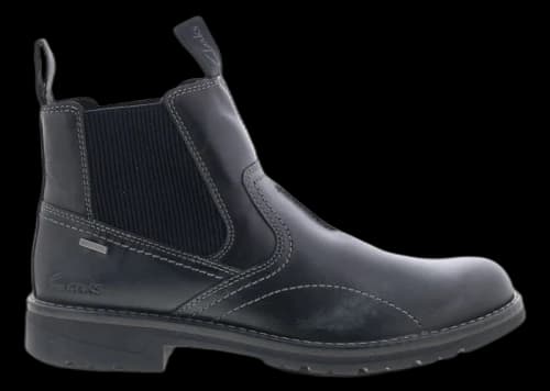 Clarks Morris Easy Black Leather