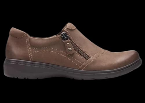 Clarks Carleigh Ray Taupe Nubuck (Women's)