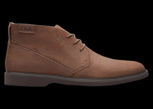 Clarks Malwood Top Cola Suede