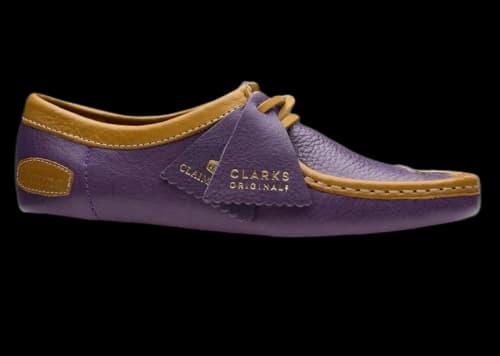 Clarks Originals Wallabee Purple Combination