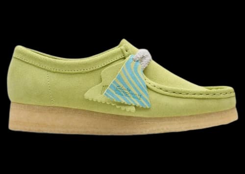 Clarks Originals Wallabee Swirl Pale Lime (Women's)