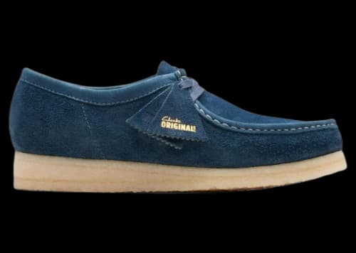 Clarks Originals Wallabee Navy Teal