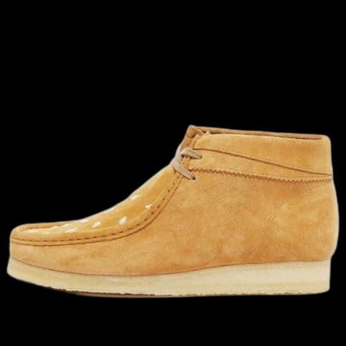 Clarks Originals x Vandy The Pink Wallabee Boots ' Cheeseburger Yellow'