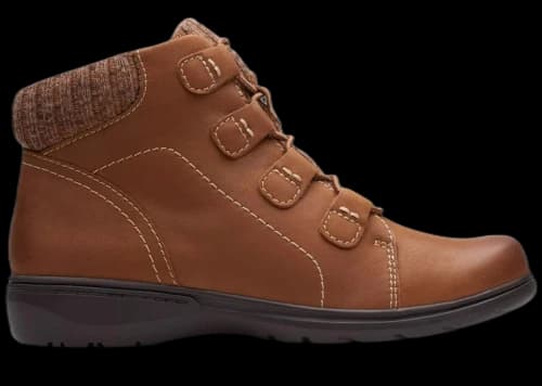 Clarks Carleigh Jade Dark Tan Nubuck (Women's)