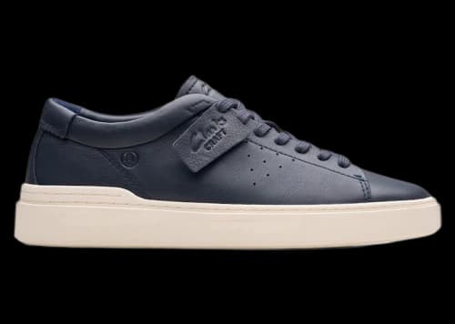 Clarks Craft Swift Navy Leather