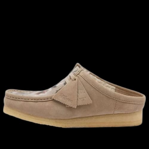 Clarks x END. x Beams Plus Ski Club Wallabee Mule 'Maple'