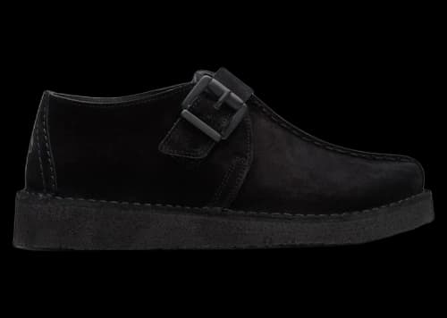 Clarks Originals Trek Buckle Black Suede (Women's)