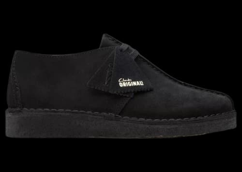 Clarks Originals Desert Trek Black Suede