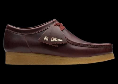Clarks Originals Wallabee Deep Red