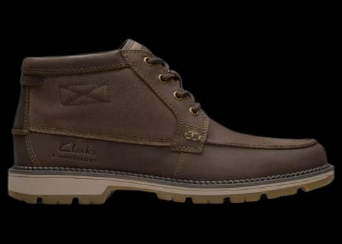 Clarks Maplewalk Moc Waterproof Brown