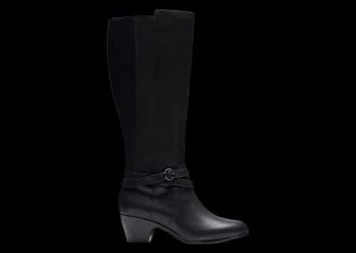Clarks Emily2 Dream Black Leather (Women's)