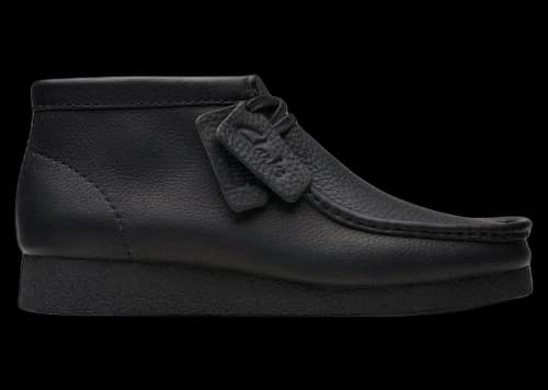 Clarks Originals Wallabee Evo Boot Black Leather